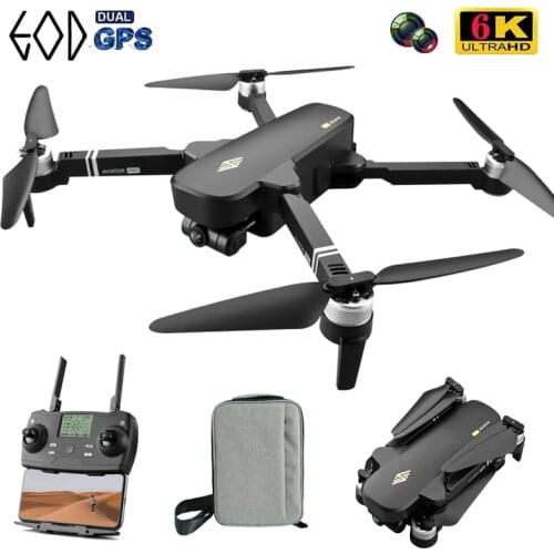 2021 New Dual GPS Drone 6K Profesional Camera HD Electronic stabilization and anti-shake two-axis gimbal Helicopter Quadrocopter