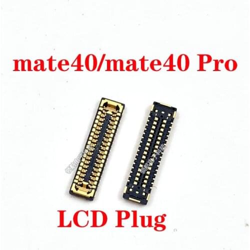 LCD Display FPC Connector Plug MotherBoard Pin For Huawei mate 40 mate 40 Pro