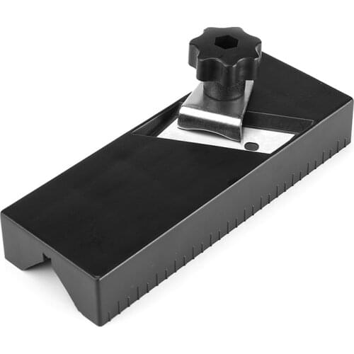 1Pc Gypsum Plasterboard Edge Planer Woodworking Chamfering Edge Hand Planer Quick Trimmer Polishing Tools Black