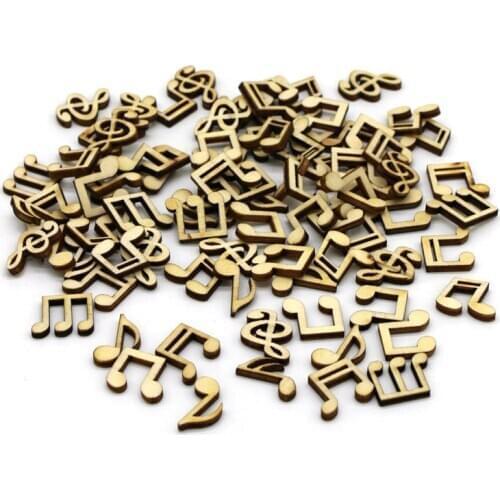 100pcs/lot wooden Decorative chip Note DIY wooden Craft patches for craft supplies scrapbooking 18*15mm wood Button manualidades