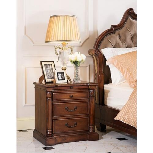 America style solid wood bedroom furniture night stands อเมริกาสไตล์ไม้เฟอร์นิเจอร์ห้องนอน Night ยืน GH18