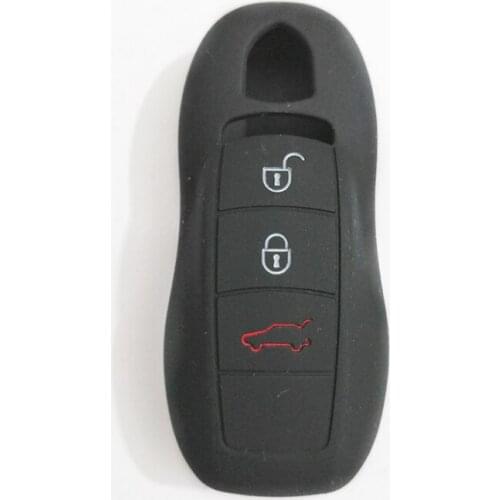 Remote Key Case For Car Styling For Porsche Boxster Cayenne Panamera Macan Cayman 911 918 996 997 991 Key Cover Car Accessories