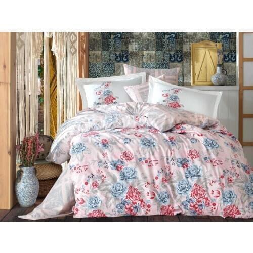 Hobby Double Personality Poplin Quilt Cover Florentina Gray
