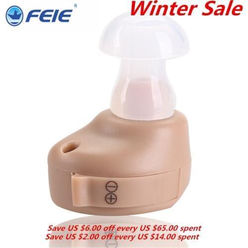 Mini Portable Headphones Deaf Hearing Aid Wireless Audiofone S-212 Apparatus Hearing Device Aide Auditive Hot sell Free shipping