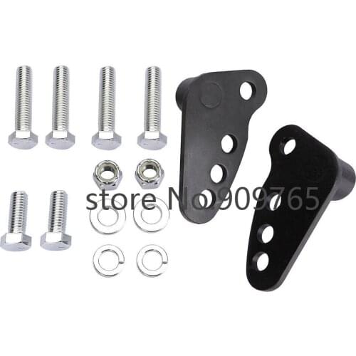 Adjustable 1"-2" Shock Lowering Kit For Harley Electra Glide FLHX FLHR 02-13 New
