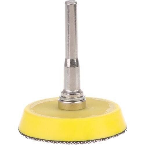 2''50mm Sander Disc Sanding Buffing Polish Backing Pad Backer Plate 6mm Shank Electric Grinder Rotary Tool