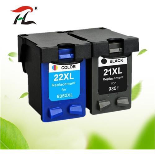 Compatible ink cartridge for hp 21 22 21XL 22XL for hp21 for hp22 for printer Deskjet 3915 3920 D1320 F2100 F2280 F4180