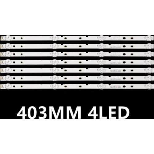 LED backlight strip SVH420AB2 SVH420AB4 SVH420AA7_4LED for H43N5300UK H43M3000 H43MEC3050 LED43K300U 43H7C 43H7C2 LC-43N4000