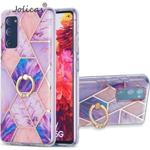 Colorful Soft IMD Cases For coque Samsung S20FE 5G Hot Cartoon Cover sFor Samsung carcaso S20 FE Fan Edition Lite Movil Capinhas