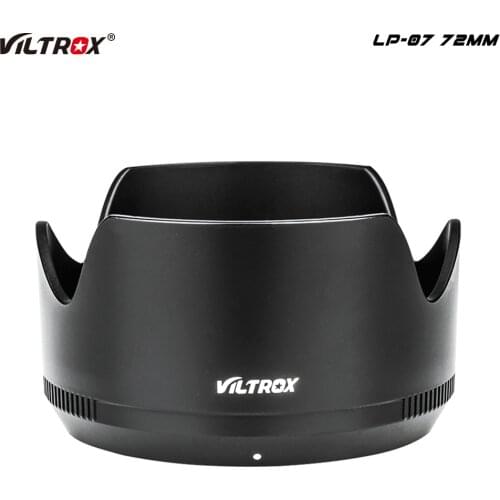 Viltrox LP-07 72mm Original Lens Hood Cover Screw Mount 85mm f/1.8 For Viltrox Sony E-mount Fuji X mount Protection camera lens