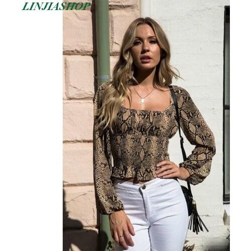 Vintage Elegant Leopard Crop Top Summer Tank Tops Women Square Collor Designer Solid Camis