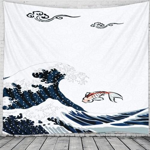 Japanese Ukiyo-e Tapestry Wall Hanging Home Deco Scene Tapestries Large Size Drop Shipping Tapestries