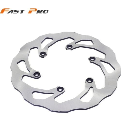Motorcycle 245MM Rear Brake Disc Rotor For YAMAHA YZ125 YZ250 YZ250F 02-18 YZ450F YZ125X YZ250X YZ250FX YZ450FX WR250F WR450F