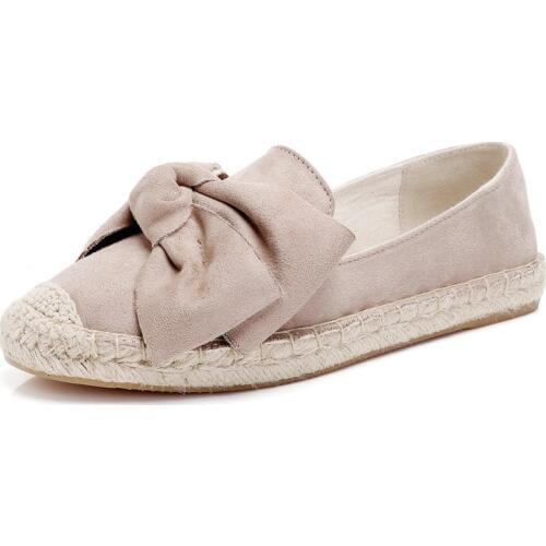 2019 spring summer sweet style women flat espadrilles