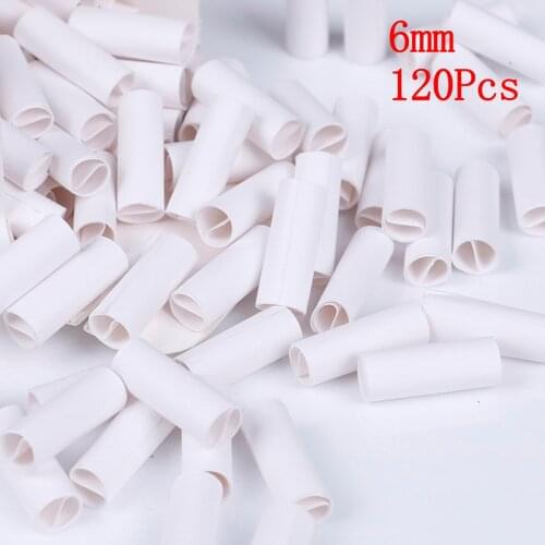 120 x 6MM Pre Rolled Natural Unrefined Cigarette Filter Rolling Paper Tips 6MM Slim Rolling Filter