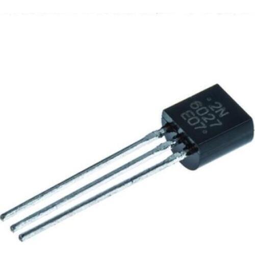 50PCS 2N6027 6027 TRANS PROG 40V TO92 NEW