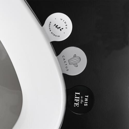 Toilet Accessories Portable Foldable Toilet Seat Cover Lifter Sanitary Closestool Cover Lift Handle For Travel Home Bathroom