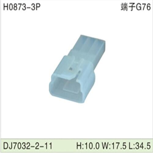 Free shipping 500pcs DJ7032-2-11 2mm 3Pin AMP Car Electrical Wire Connectors for AUdi,VW，BMW，Honda，Toyota，Ford，Mitsubishi