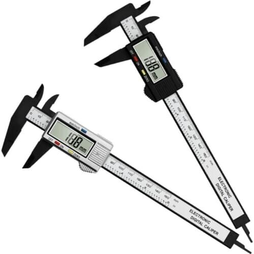 0-150mm Digital Vernier Caliper High Strength Plastic Caliper Electronic Measuring Tools