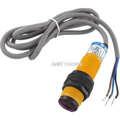DC 6-36V Sn 10cm IR Photoelectric Switch Sensor w Long Cable