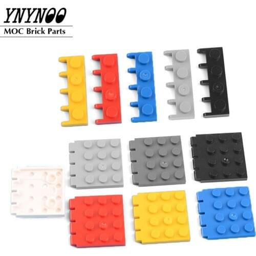 20Pcs/lot Hinge Vehicle Roof Holder 1x4 Hinge Plate 4x4 MOC Building Block Bricks Parts DIY Toys Compatible for 4315 4213