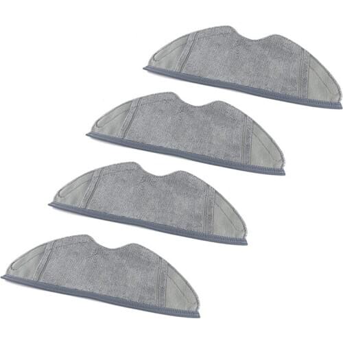 For 360 S7 Robot Vacuum Cleaner Mop Cloth Vacuum Cleaner Spare Parts Accessories Replacement Cleaning Mop Cloth 4Pcs