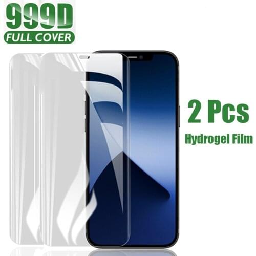 2Pcs Hydrogel Film For Samsung Note 20 10 9 Ultra Screen Protector For Samsung S21 S20 S10 S9 S8 Plus Ultra Protective Film