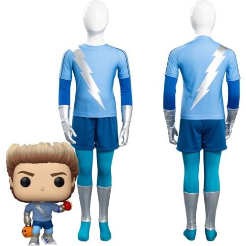 Wanda Vision Tom Cosplay Costume Kids Children Outfits Halloween Carnival Suit