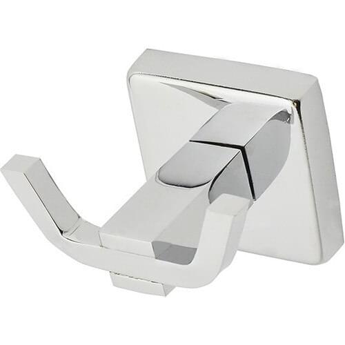 Atılım Beryl Brass Stainless Robe Hanger Chrome