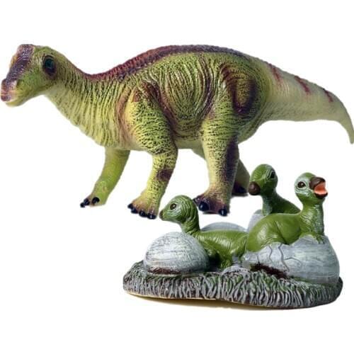 Mother Drago Baby Dragon Model Simulation Dinosaur Collection Soft Glue Cotton Filling Gand-made Animal Figure Children Toy Gift