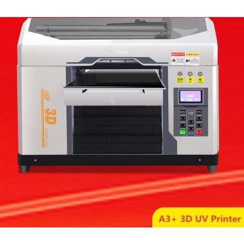 30x50cm Working Size Mini 3D UV Printer For Phone Cover Case Cup Cylinder Flat Bed Card Acrylic Bottle Printing Uv inkjet Print