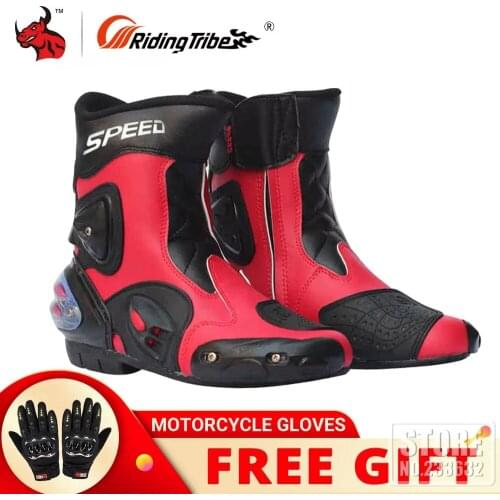 PRO-BIKER Waterproof Motorcycle Boots Moto Racing Motocross Off-Road Motorbike Motorcycle Shoes Botas Moto Botas Riding Boots