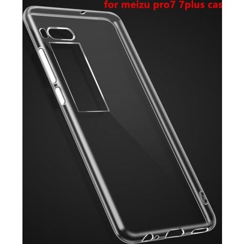 Transparency TPU Soft matte case for Meizu Pro7 tpu case silicone cover formeizu Pro 7 formeizu pro7 Tpu Soft shell