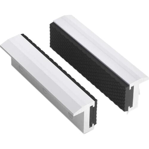 NEW-2Pcs Vise Jaw Covers Multipurpose 3 inch Soft Vice Inserts Use on Any Drill Press Vise As Accessories Vise Jaws Pads