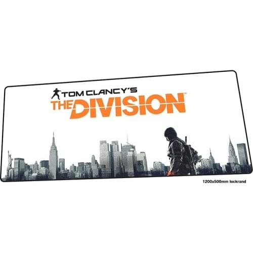 The Division mouse pad gamer wrist rest 120x50cm notbook mouse mat gaming mousepad large New arrival pad mouse PC desk padmouse