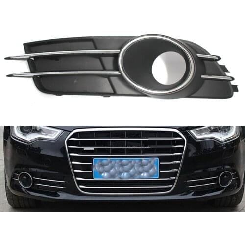 Car Lower Bumper Fog Light Grille Left for Audi A6 C7 2012-2015