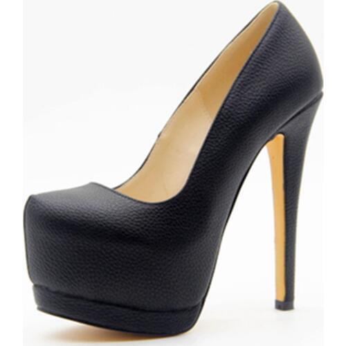 SHOFOO shoes,Elegant, fashionable womens shoes, PU leather, high-heeled womens shoes, round toe womens shoes. SIZE:34-45
