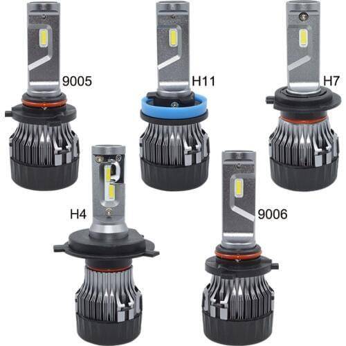 Led Car Headlight H7 led H4 H11 H8 9005 HB3 9006 HB4 10000lm High Power 60W White 6500K headlight bulbs