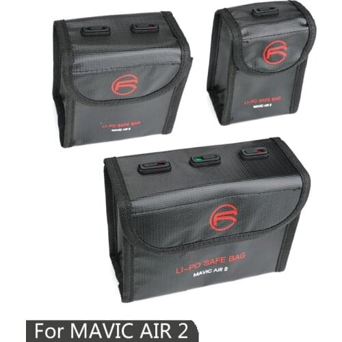 DJI Mavic Air 2 Li-po Safe Bag Explosion-proof Protective Battery Storage Bag for Mavic Air 2 Accessories
