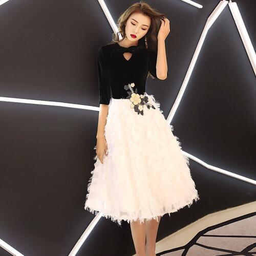 Oversize 3XL Embroidery Chinese Female Oriental Cheongsam Vintage Evening Dress Celebrity Banquet Dresses Vestidos De Festa