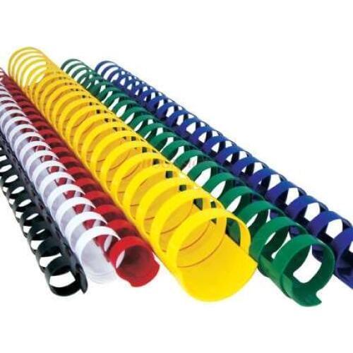 100pcs Binding apron plastic 21 hole a4 consumable binding machine