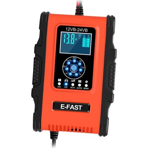 Car Battery Charger 12V 12A 24V 6A Power Automatic Charge Charging