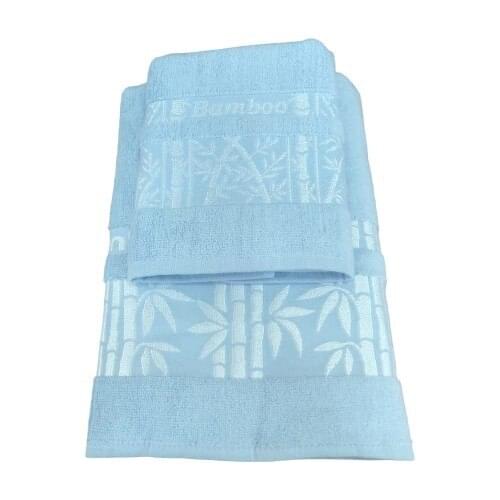 Bamboo Bamboo Bathroom and Head Towel 2'li Set
