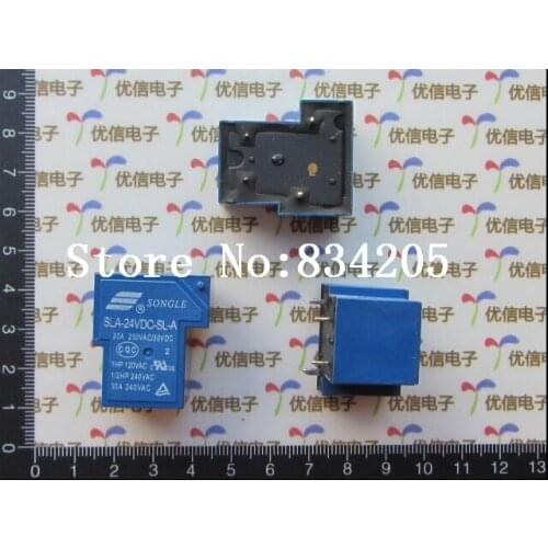 Free shipping T90 4P 24V SLA-24VDC-SL-A electric relays
