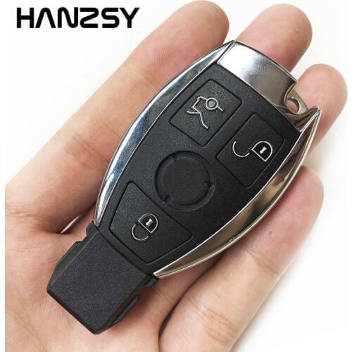 Smart key Fob Shell For Mercedes W205 W212 W210 w204 w203 W211 For Benz A B C E S Class 3 Button Remote Key Cover blank Case