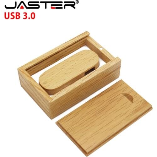 JASTER USB 3.0 Wooden drive USB Flash Drive pendrive 4GB 8GB 16GB 32GB pen drive LOGO customized memory stick wedding gifts