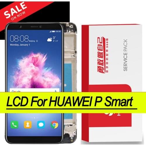 Original 6.65'' Display + frame for Huawei P Smart LCD Touch Screen Digitizer Assembly For Huawei enjoy 7S FIG LA1 LX1 L21 L22