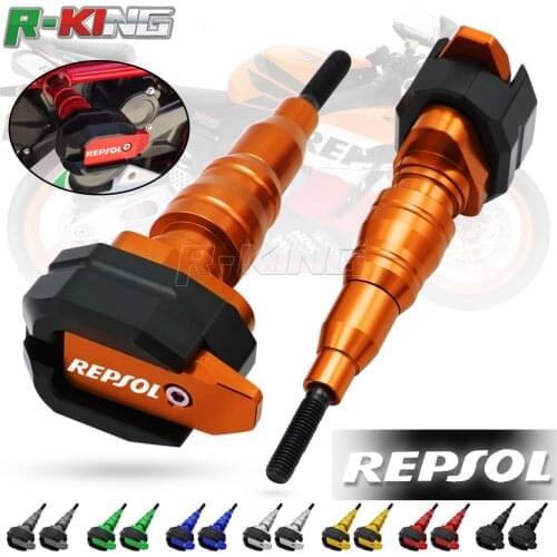 For HONDA REPSOL CBR1000RR , CB1000R Motorcycle Accessories Falling Frame Slider Fairing Guard Anti Crash Pad Protector