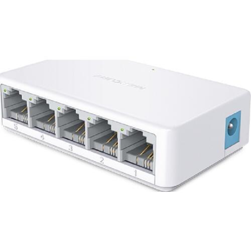 S105C Ethernet Switch, Mini 5 Ports Desktop Ethernet Network Switch,10/100Mbps LAN Hub,Small ,Plug and Play, Fast Switcher