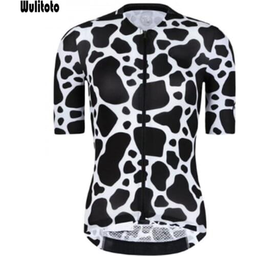 WULITOTO summer highway sport Short Sleeve Mountain Bike Bicycle Top Shirt Breathable mtb Cycling Jersey For Men